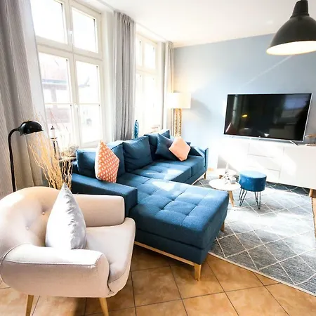 Apartment In Der Alexandrinenstrasse Rostock Esterno foto